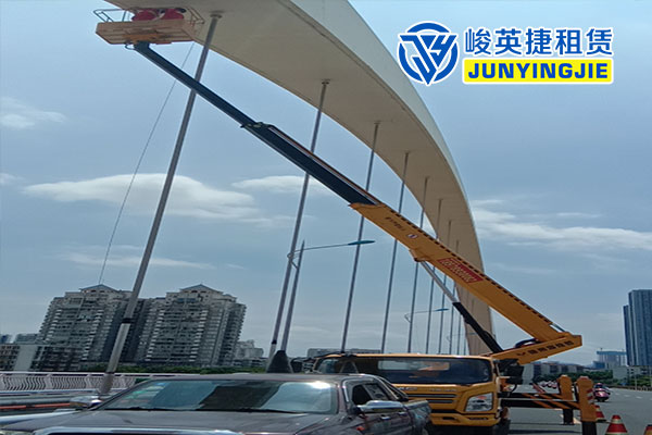 广西柳州桥梁检测施工现场